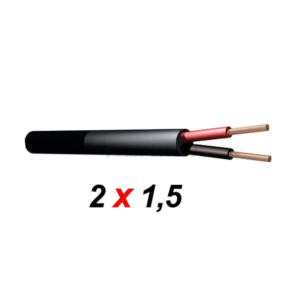 PD Connex RX12 Gumírozott hangfalkábel (2×1,5 mm2) méterre