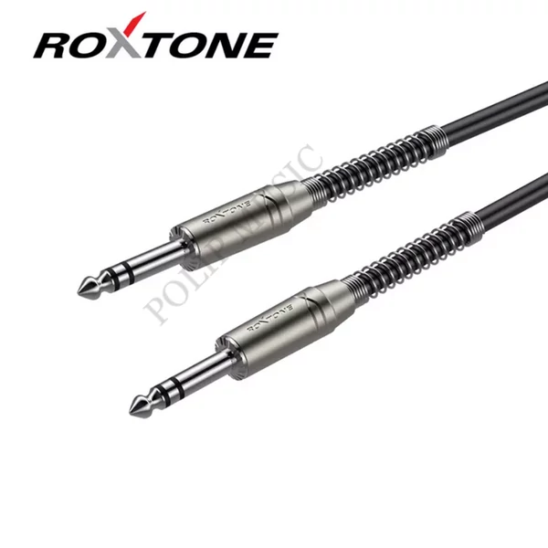 Roxtone SMJJ200L1 6,3 sztereó Jack - 6,3 sztereó Jack kábel 1m