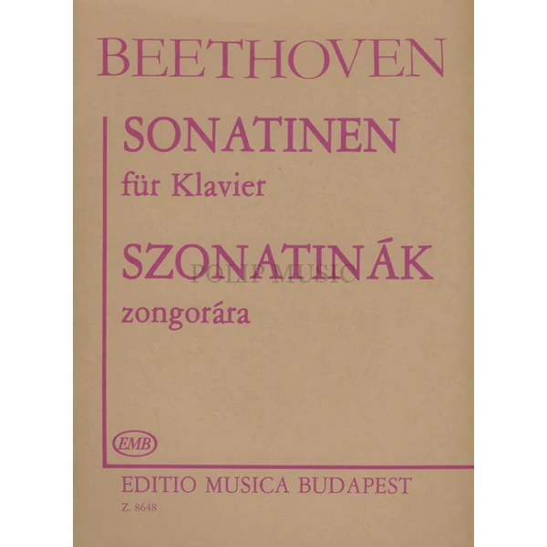 Solymos Péter Beethoven, Ludwig van  Szonatinák