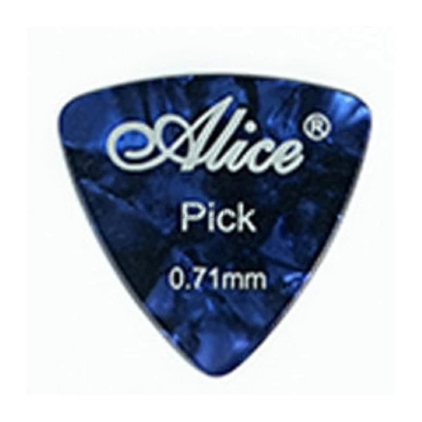 Alice AP-ALT gitárpengető celluloid nagy háromszög 0,71mm