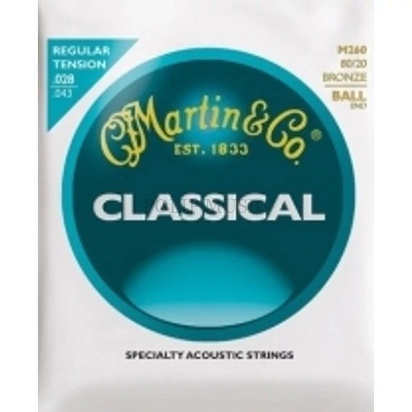 Martin Classical M260 Normal Tension 028-043 klasszikus gitárhúr szett