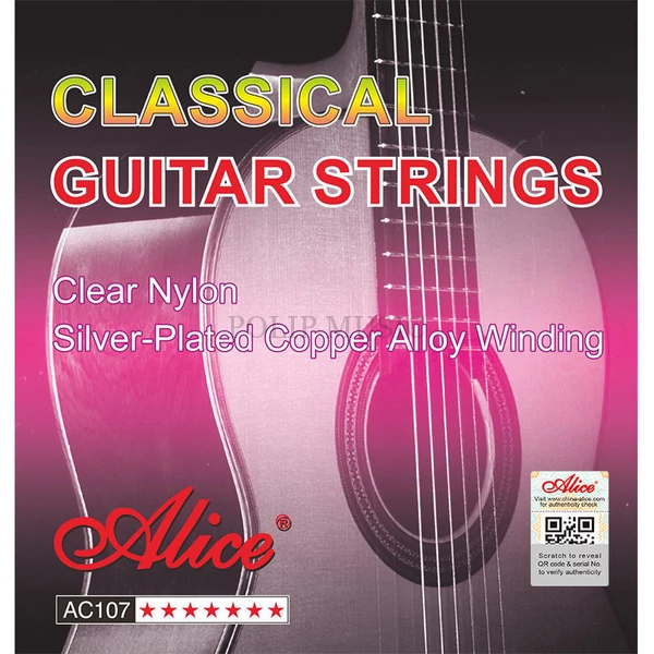 Alice AC107-N Normal tension 028-043 klasszikus gitárhúr szett