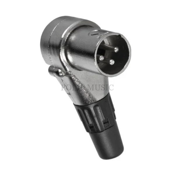 ADJ AC-C-XM-90 90° XLR Stecker M XLR papa csatlakozó