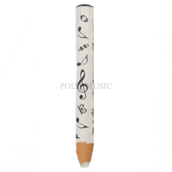 Agifty Creative art & music gifts AGE1053 Fehér hangjegymintás radír 1 cm × 8,7 cm Zenei ajándéktárgy