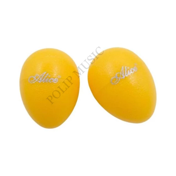 Alice A041SE-Y tojás shaker sárga párban