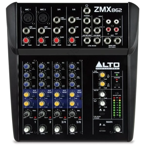 Alto Professional ZMX862 keverőpult