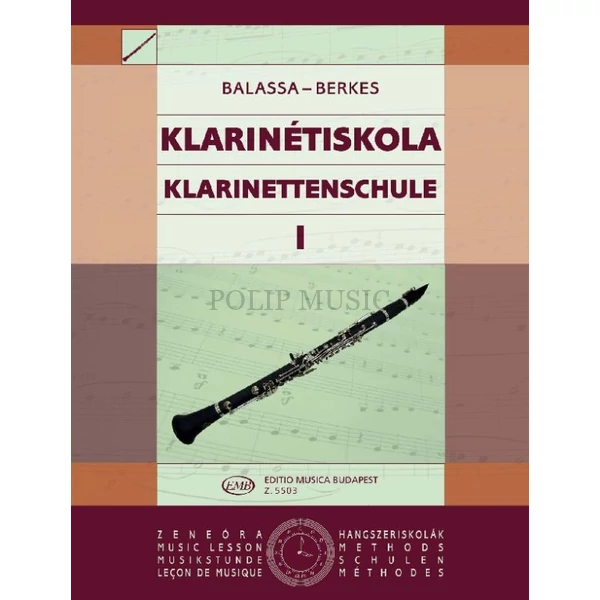 Balassa-Berkes Klarinétiskola 1