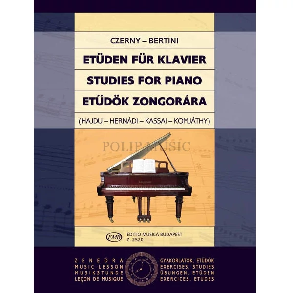Czerny Etűdök zongorára