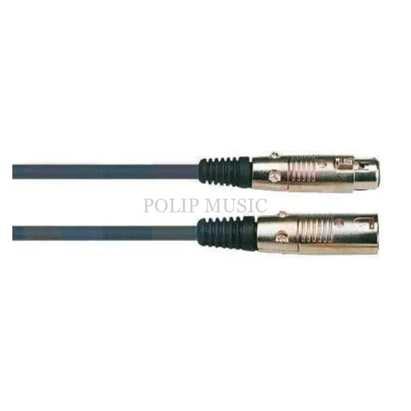 Soundking BB 109 20 fekete XLR (papa) / XLR (mama) mikrofonkábel 6 m