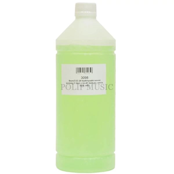 BeamZ FSMF-1E-G füstfolyadék ECO sűrűség, zöld (1 liter)