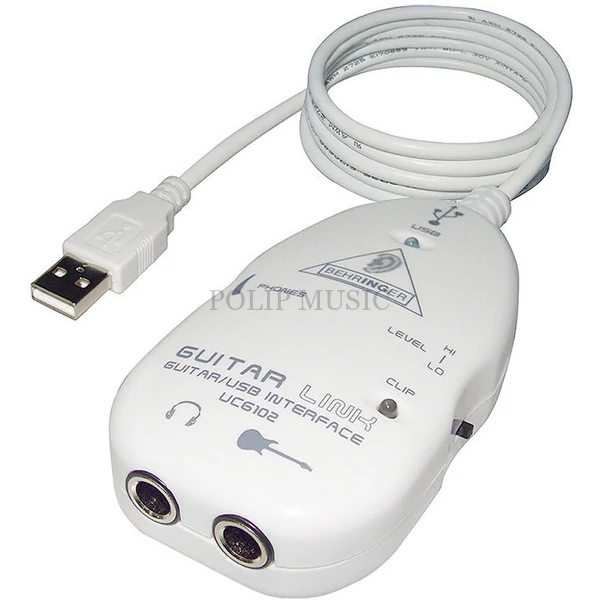 Behringer UCG 102 GUITAR LINK GUITAR LINK audio interfész