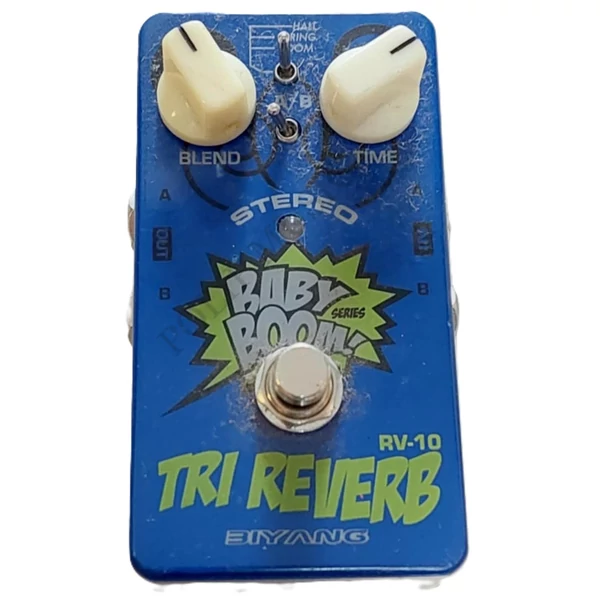 Biyang Tri RV-10 Stereo reverb pedál (Használt cikk)