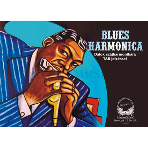 Blues harmonica kotta + CD