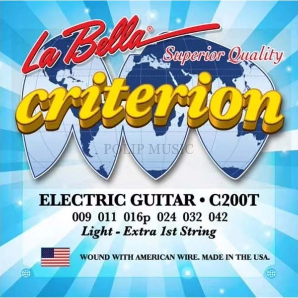 La Bella Criterion C200T Light 009-042 elektromos gitárhúr szett