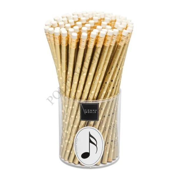 Vienna World arany ceruza hangjegy mintával
