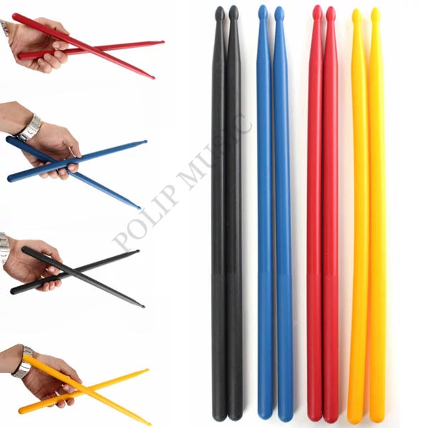 Csibisticks Long színes dobverő pár 5B