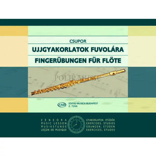 Csupor Ujjgyakorlatok fuvolára
