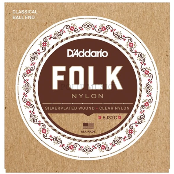 D'addario EJ32 Normal Tension 028-045 klasszikus gitárhúr szett