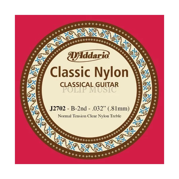 D'addario J2702 B2nd különálló nylon gitárhúr