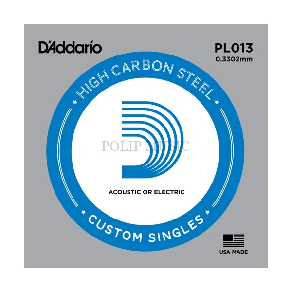 D'addario PL013 különálló elektromos - akusztikus gitárhúr
