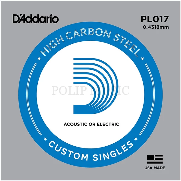 D'addario PL017 különálló elektromos - akusztikus gitárhúr