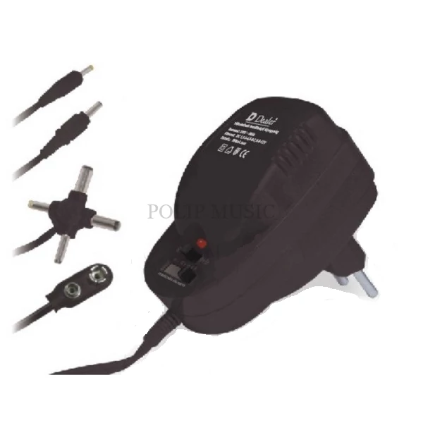 Dealer 550-34 Adapter 500mA állítható feszültség 3V - 12V DC Polaritásváltó