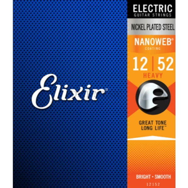 Elixir 12152 NanoWeb heavey 012-052 elektromos gtárhúr szett