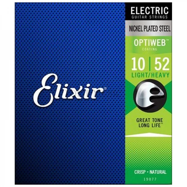 Elixir OptiWeb 19077 Light-Heavy 10-52 elektromos húr szett