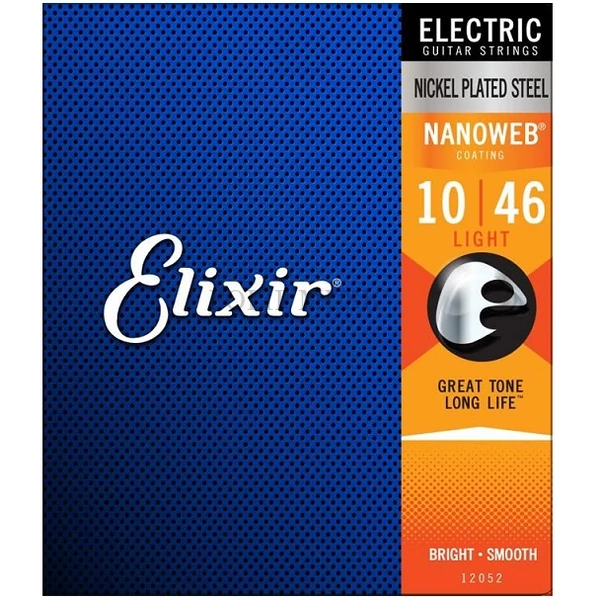 Elixir 12052 Nanoweb Light 010-046 elektromos gitárhúr szett