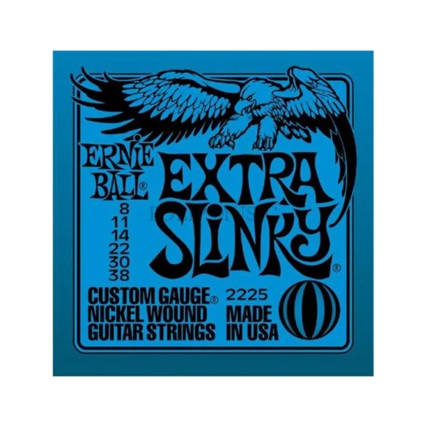 Ernie Ball 2225 Extra Slinky 008-038 elektromos gitárhúr szett