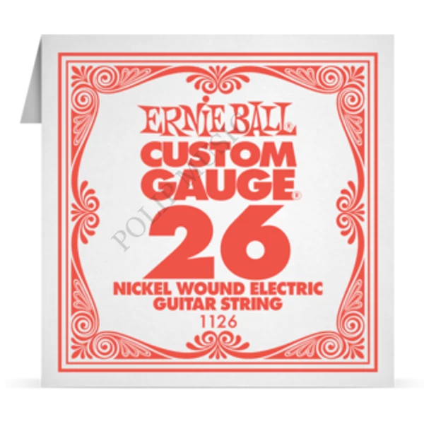 Ernie Ball Nickel wound 026 különálló elektromos - gitárhúr