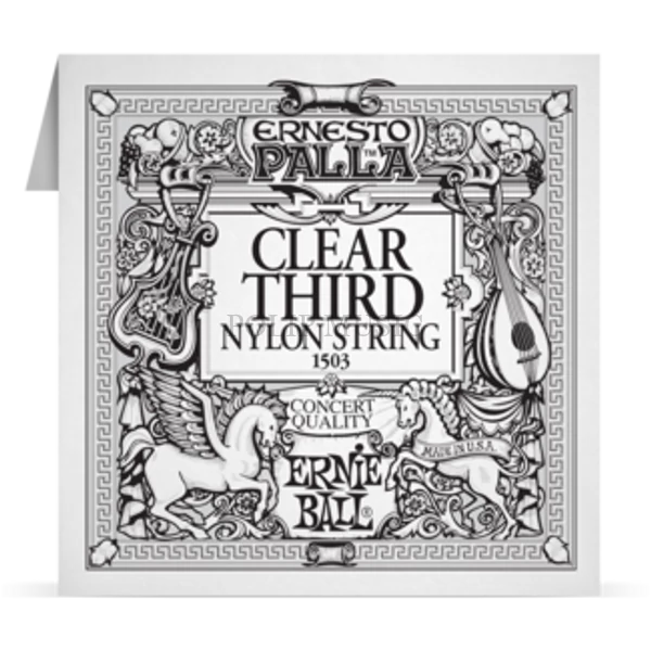 Ernie Ball Classical Single Clear G3 különálló nylon gitárhúr