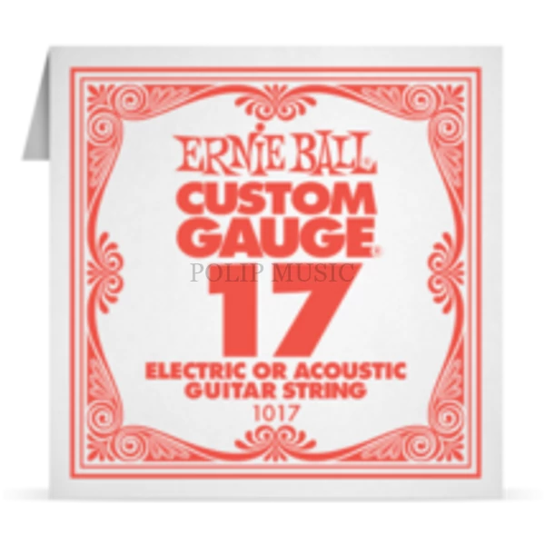 Ernie Ball Plain Steel 017 különálló elektromos - akusztikus gitárhúr