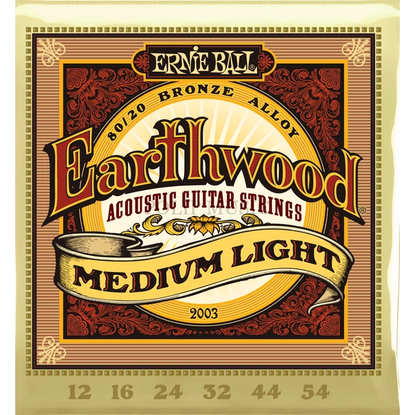 Ernie Ball 2003 Medium Light 012-054 akusztikus húr szett