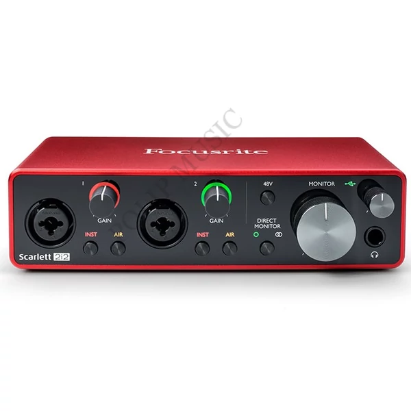 Focusrite Scarlett 2i2 3rd Gen USB hangkártya