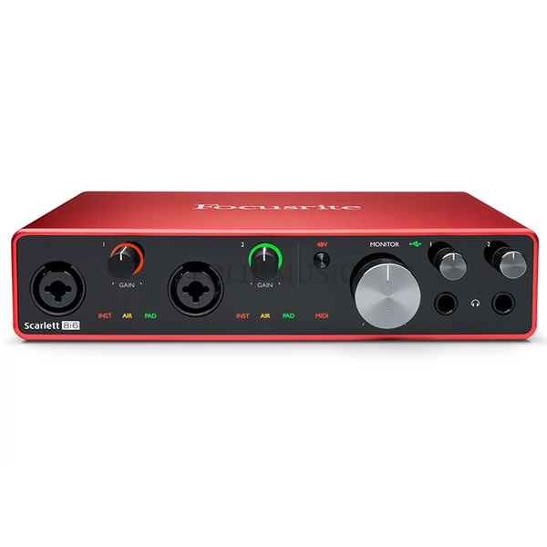 Focusrite Scarlett 8i6 Gen3 USB hangkártya