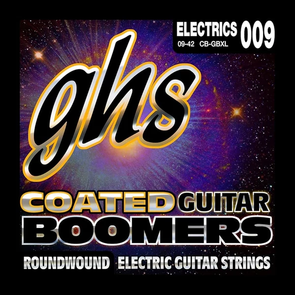GHS Boomers CB-GBXL Coated Extra Light 9-42 elektromos gitárhúr szett