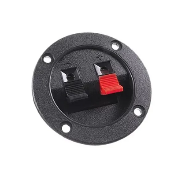GNI0238 2 pólusú kerek Beépíthető hangfal csatlakozó
