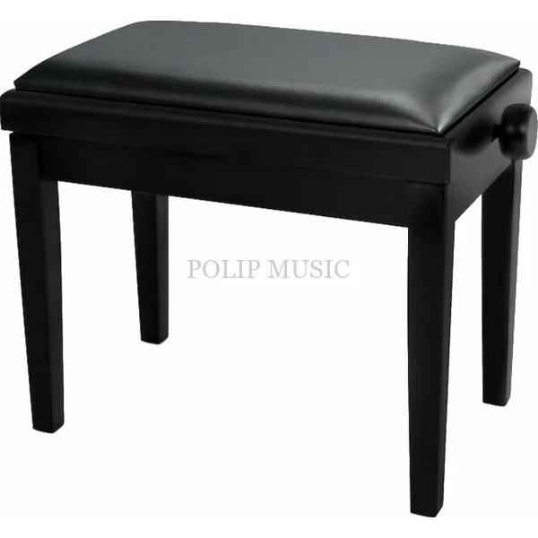 Grand HY-PJ023 BLK-MT állítható magasság 47,5-56,5 cm Black Matte Vinyl fekete felületű zongorapad