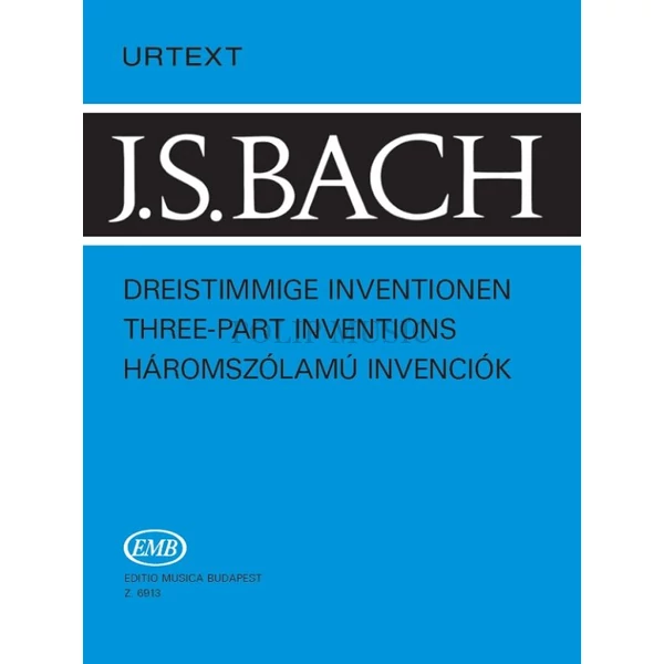 Bach, Johann Sebastian Háromszólamú invenciók