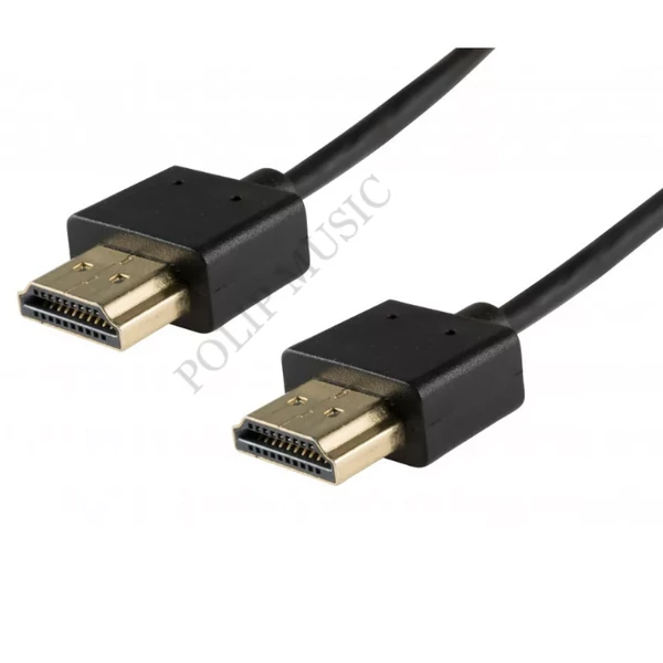 HOME HDS 1 HDMI kábel, V1.4, aranyozott, 1m