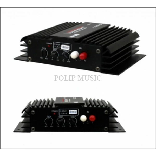 Voice Kraft HIFI005 2 csatornás 2x50W 240 autós erősítő 