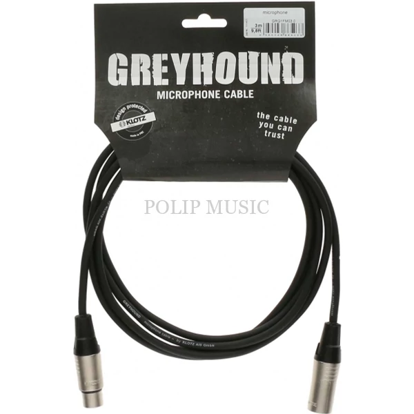 Klotz Greyhound mikrofonkábel 10m