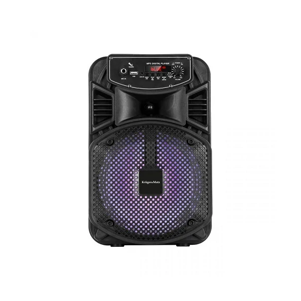 Krüger & Matz KM0555 hordozható aktív hangrendszer 8coll karaoke funkcióval