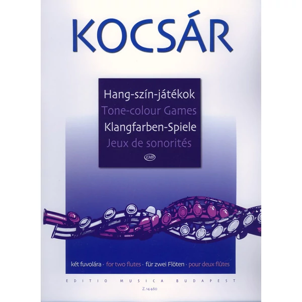 Kocsár Miklós: Hang-szín-játékok két fuvolára