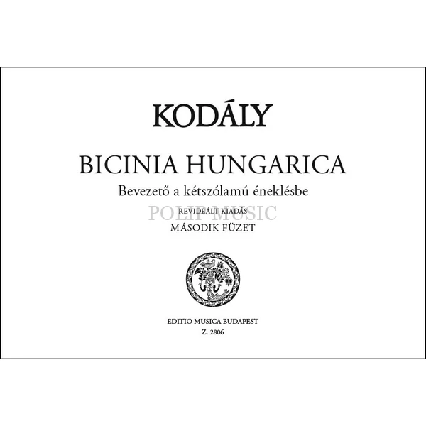 Kodály Zoltán: Bicinia Hungarica 2