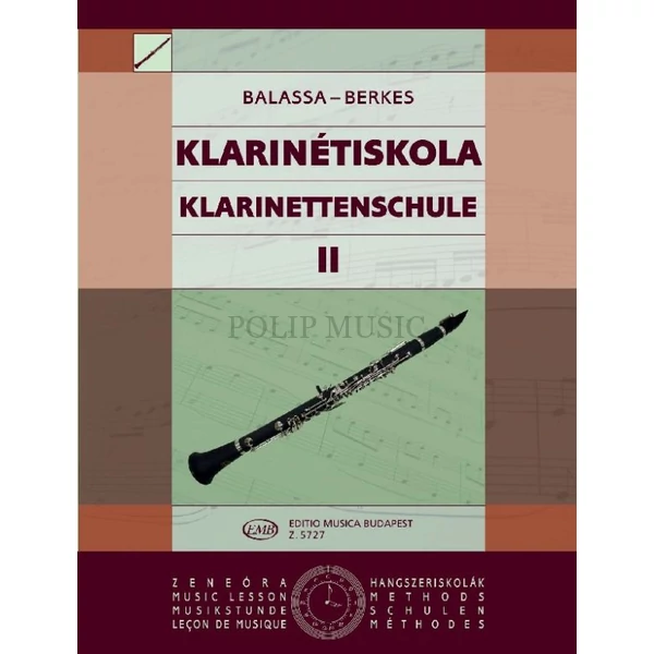 Balassa-Berkes Klarinétiskola II.