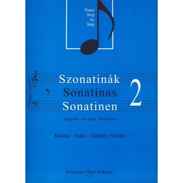 Kuhlau-André-Diabelli-Gurlitt  Szonatinák 2