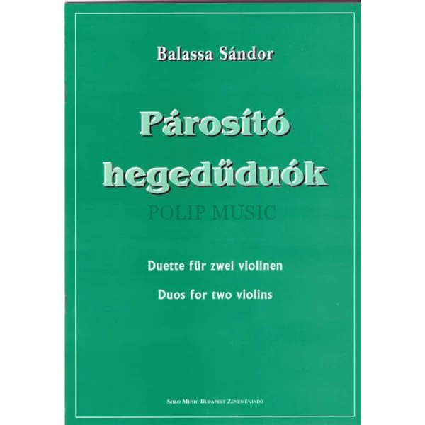 Balassa Sándor Párosító hegedűduók