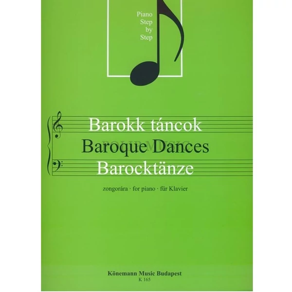 Lakos Ágnes Barokk táncok zongorára